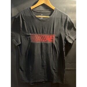 American Eagle Outfitters Flex Men Medium Black Crew Neck Graphic T-shirt